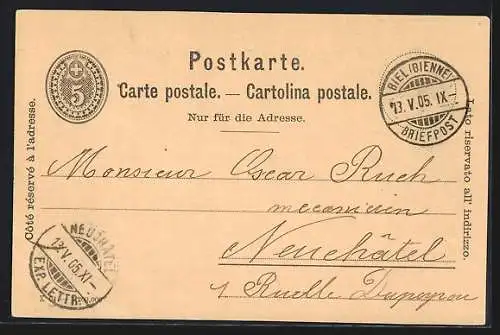 AK Cacao Suchard, Exposition universelle Paris 1900, Reklame für Schokolade