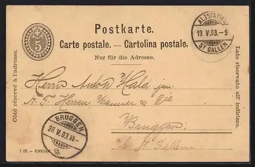 Lithographie Kleines Mädchen mit einer Karre voll Produkten von Chocolat Suchard