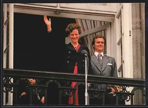 AK Kopenhagen, Königin Margrethe und Prinz Henrik von Dänemark