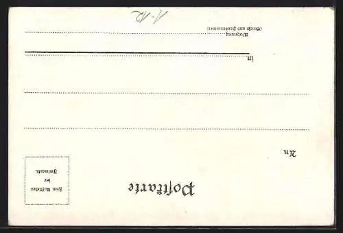 Lithographie König Albert von Sachsen zum 70. Geburtstag am 23. April 1898