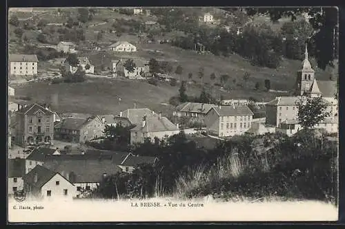 AK La Bresse, Vue du Centre