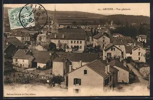 AK Arches, Vue générale du village