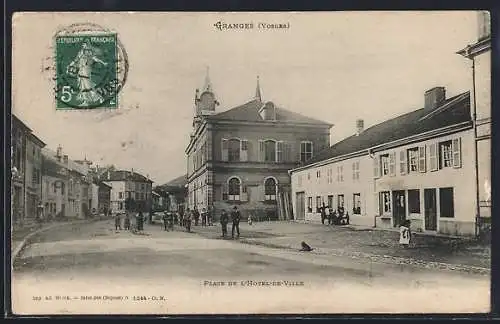 AK Granges, Place de l`Hôtel-de-Ville