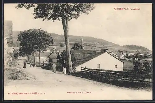 AK Gerbépal, Dessous du village