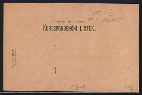 Lithographie Ceského Dubu, Radnice, Závot Firmy F. Schmitt, Vila Blaschka