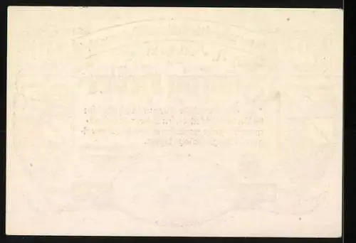 Notgeld Ottenschlag 1921, 50 Heller, Landschaft mit Wappen und Datum, Gültigkeit 1. Mai 1924