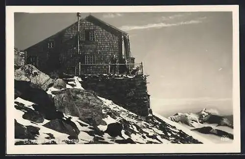 AK Erzhz. Joh. Hütte, Ansicht gegen das Wiesbachhorn