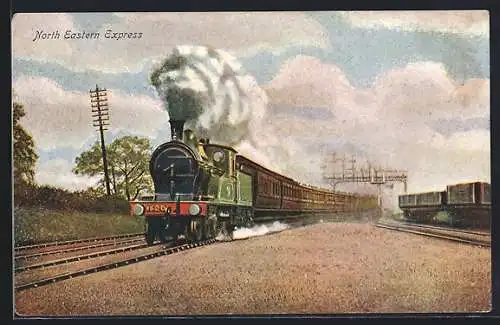 AK North Eastern Express No 1620, englische Eisenbahn