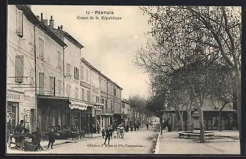 AK Pertuis, Cours de la Republique