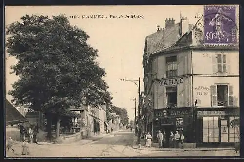 AK Vanves, Rue de la Mairie