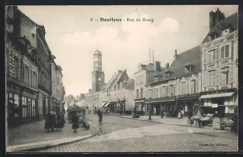 AK Doullens, Rue du Bourg