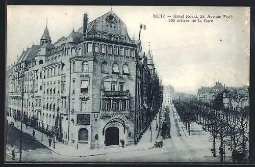 AK Metz, Hotel Royal, 23. Avenue Foch