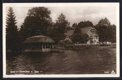 AK Hammer a. See, Partie am Freibad