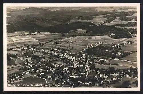 AK Haindorf-Hejnice, Panoramaansicht