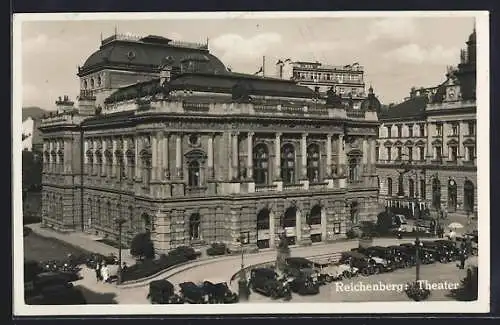 AK Reichenberg, Blick auf das Theater