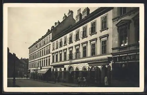 AK Wien, Franz Schuberts Sterbehaus, Kettenbrückengasse 6