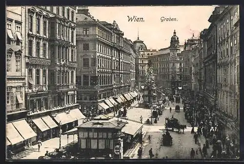 AK Wien, Graben aus der Vogelschau