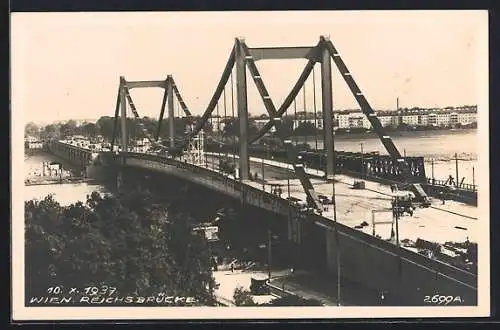 AK Wien, Reichsbrücke