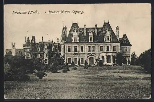 AK Reichenau /N.-Ö., Die von Rothschild`sche Stiftung