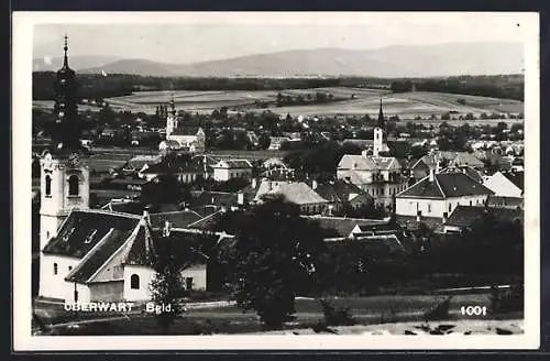 AK Oberwart, Teilansicht mit Kirche