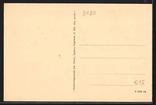 AK Egern a. Tegernsee, Dr. L. Ganghofer- u. Dr. L. Thoma-Grabstätte