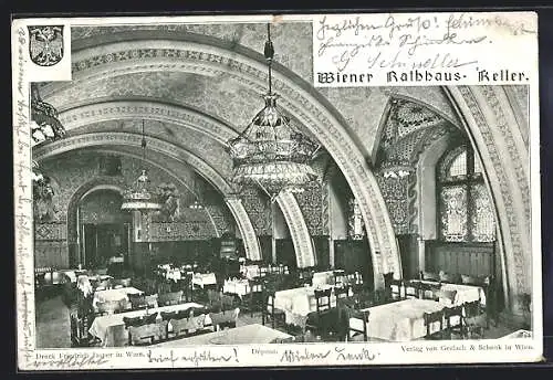 AK Wien, Restaurant Wiener Rathaus-Keller