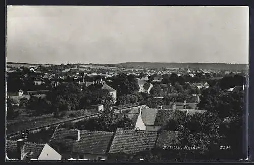 AK Stoob, Panorama der Stadt