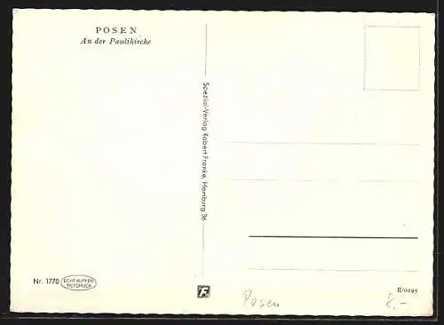 AK Posen, An der Paulikirche