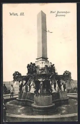 AK Wien, Karl Borromäus-Brunnen