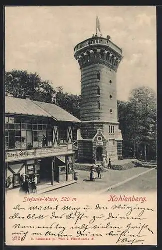 AK Wien, Stefanie-Warte auf dem Kahlenberg