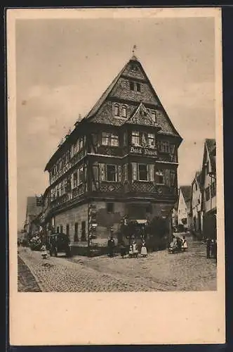 AK Miltenberg a. M., Hotel Riesen, Deutschlands ältestes Gasthaus