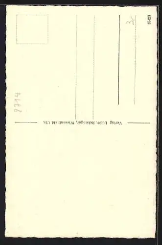 AK Wiesentheid, Vor der Pfarrkirche