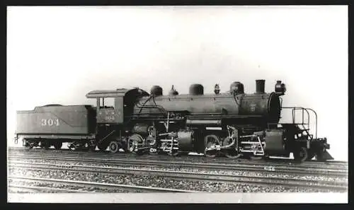 Fotografie Eisenbahn Dampflok Tender-Lokomotive Nr. 304, später Foto-Abzug