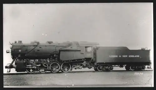 Fotografie Eisenbahn USA, Lehigh & New England, Dampflok, Tender-Lokomotive Nr. 131, später Foto-Abzug