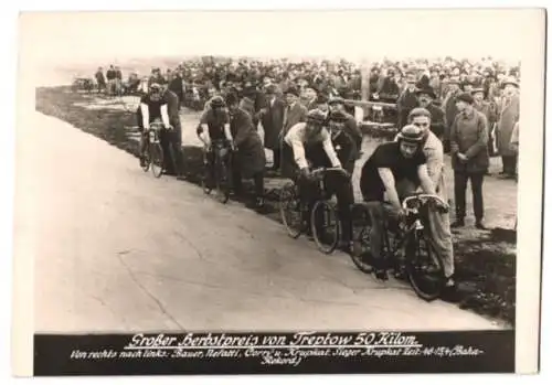 Fotografie Max Gerlach, Berlin, Ansicht Berlin-Treptow, Grosser Herbpreis Treptow Fahrer Bauer, Nefatti, Corry & Krupkat