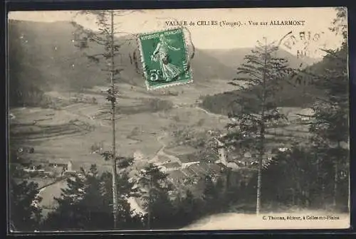 AK Allarmont /Vallée de Celies, Vue sur Allarmont