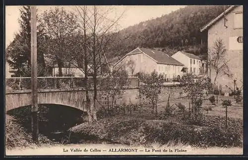 AK Allarmont, Le Pont de la Plaine