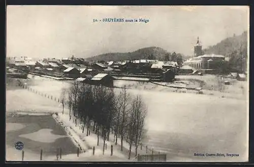 AK Bruyères, Bruyères sous la Neige