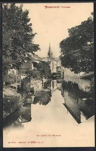 AK Mirecourt, Le Canal du Moulin