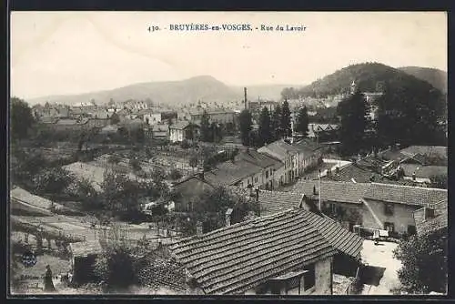 AK Bruyères-en-Vosges, Rue du Lavoir