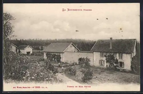 AK La Bourgonce, Ferme de Mon Repos dans les Vosges