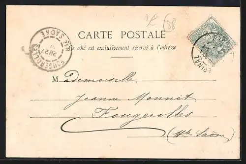 AK Épinal, Avenue de la Gare avec passants et bâtiments historiques