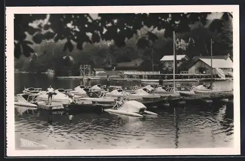 AK Gérardmer, Pédalos sur le Lac