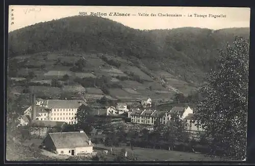 AK Ballon d`Alsace, Vallée des Charbonniers, Le Tissage Flageollet