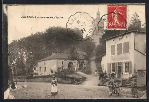 AK Châtenois, Avenue de l`Église