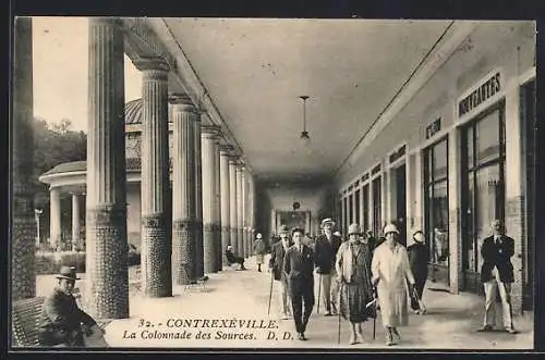 AK Contrexéville, La Colonnade des Sources