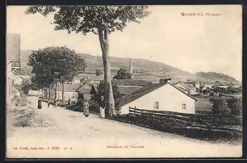 AK Gerbépal, Dessous du village