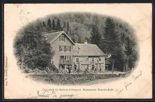 AK Lepuix-Malvaux, Restaurant Tourtet-Kolb au pied du Ballon d`Alsace