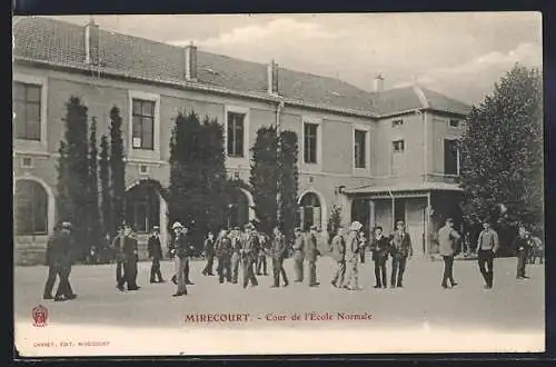 AK Mirecourt, Cour de l`École Normale