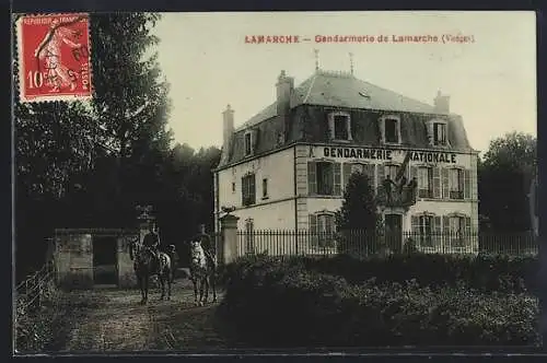 AK Lamarche, Gendarmerie de Lamarche, Vosges